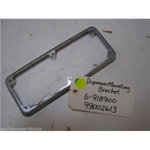 MAYTAG DISHWASHER 6-918900 99002613 DISPENSER MOUNTING BRACKET USED ASSEMBLY