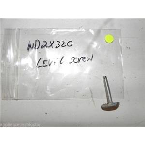 GE DISHWASHER WD2X320 LEVEL SCREW USED PART ASSEMBLY FREE SHIPPING