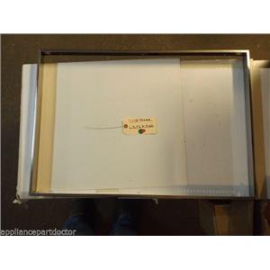 HOTPOINT STOVE  WB56K5066  DOOR FRAME,  CHROME  USED PART