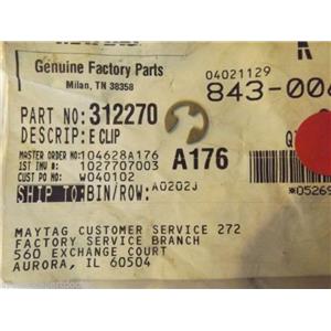 KENMORE KITCHENAID ROPER STOVE 312270 Y312270 98392  E CLIP   NEW IN BAG