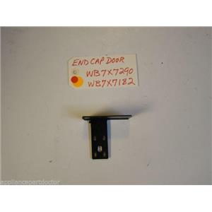 GE STOVE WB7X7290  WB7X7182  End Cap Door  USED PART