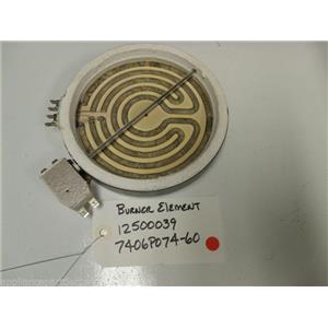 MAGIC CHEF OVEN 12500039 7406P074-60 ELEMENT W/ RECEPTACLE 6" USED PART