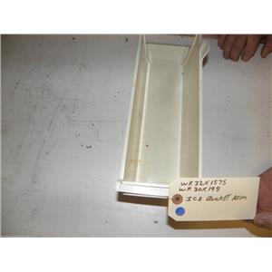 GE REFRIGERATOR WR32X1575 WR30X198 ICE BUCKET USED PART ASSEMBLY F/S