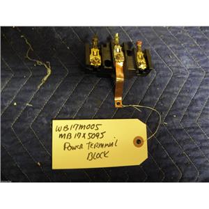 SEARS ROEBUCK KENMORE STOVE WB17M0005 MB17X5095 POWER TERMINAL BLOCK USED PART