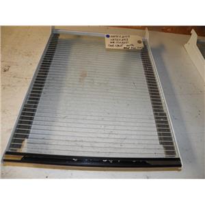 GE REFRIGERATOR WR71X2177 WR72X273 WR17X2241 CANT SHELF W/ MEAT TRAY SLIDE USED