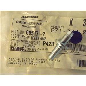 KENMORE JENN AIR REFRIGERATOR 69517-2 Pin, Center Hinge   NEW IN BOX