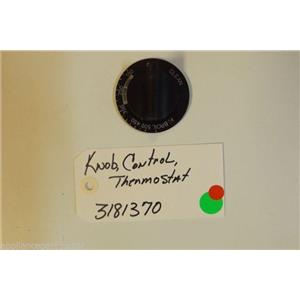 ROPER  Stove 3181370 Knob, Control (thermostat)  USED PART