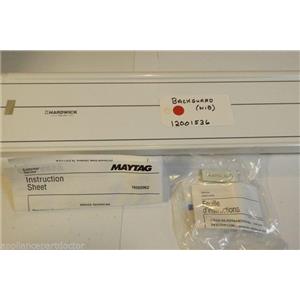 WHIRLPOOL STOVE 12001536 Backguard  NEW IN BOX