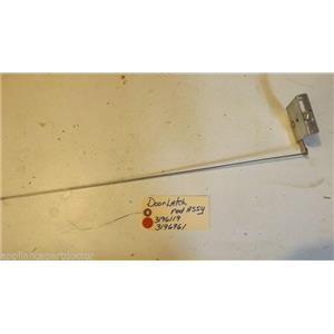 KENMORE STOVE 3196119  3196961 door latch, rod  USED  PART