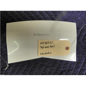 ELECTROLUX  REFRIGERATOR 241963101 TOP AIR DUCT USED PART ASSEMBLY