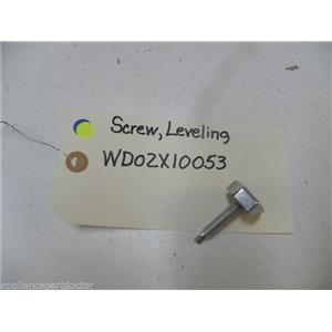 GE DISHWASHER WD02X10053 LEVELING SCREW USED PART ASSEMBLY