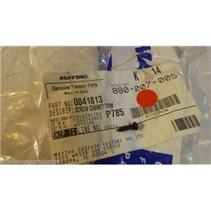 WHIRLPOOL STOVE 0041813 FASTENER NEW IN BAG