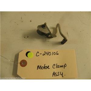 WHIRLPOOL HOBART KITCHEN AID DISHWASHER C-240106 C240106 MOTOR CLAMP USED PART