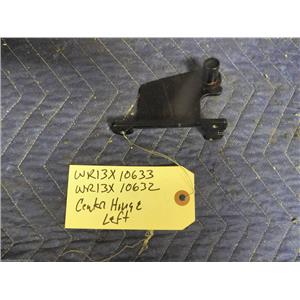 GE REFRIGERATOR WR13X10633 WR13X10632 CENTER HINGE & PIN LEFT USED PART ASSEMBLY