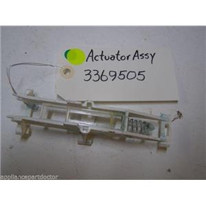 WHIRLPOOL DISHWASHER 3369505 ACTUATOR USED PART ASSEMBLY