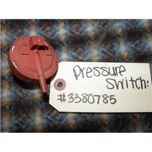 WHIRLPOOL DISHWASHER 3380785 PRESSURE SWITCH USED PART ASSEMBLY FREE SHIPPING