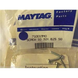 KITCHEN AID REFRIGERATOR 71001940 W10296804 Screw Kit (pack of 4)   NEW IN BAG