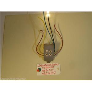 GE STOVE WB8X5119  WB2X8307  Indicator Hot Surface W/Bracket USED PART