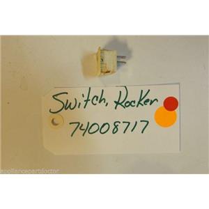 AMANA  STOVE 74008717 Switch, Rocker (wht)  USED