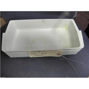 KITCHEN AID REFRIGERATOR 1125862 SHELF BIN "SHALLOW" USED PART ASSEMBLY