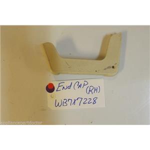 GE STOVE WB7X7228 Cap End (rh)   USED PART