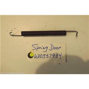 WHIRLPOOL DISHWASHER W10337934 Spring, Door used part