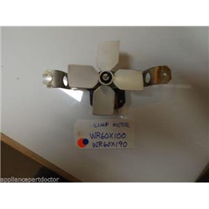 REFRIGERATOR WR60X100 WR60X190  EVAPORATOR MOTOR with blade  USED PART