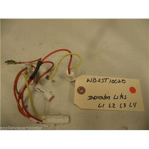 STOVE WB25T10020 INDICATOR LIGHT L1 L2 L3 L4 USED PART ASSEMBLY