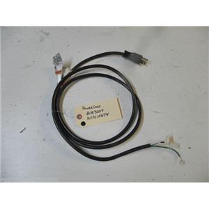 WHIRLPOOL WASHER W10110674 8183009 POWER CORD USED PART ASSEMBLY