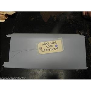 FRIGIDAIRE REFRIGERATOR 240326304 WATER TANK COVER PLASTIC USED PART ASSEMBLY