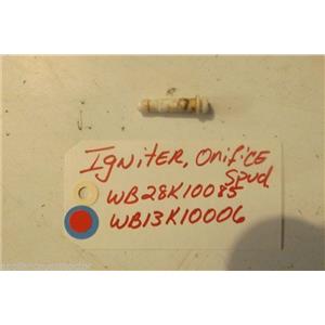 GE STOVE WB28K10085  WB13K10006 Igniter orifice spud    USED PART