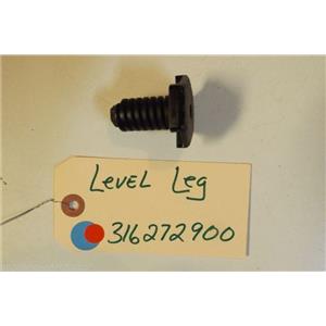 KENMORE STOVE 316272900  level   leg  used