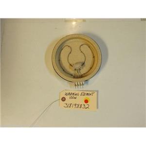 Sears STOVE  318198832  Warming Element 100W   used part