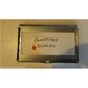 FRIGIDAIRE STOVE 316100300 Bracket-clock USED  PART