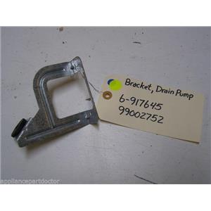 MAYTAG DISHWASHER 6-917645 99002752 6917645 DRAIN PUMP BRACKET USED ASSEMBLY