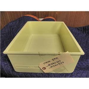 GE REFRIGERATOR WR32X1117 WR32X859 MEAT PAN USED PART ASSEMBLY FREE SHIPPING