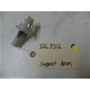 KENMORE DISHWASHER 8268316 SUPPORT ARM USED PART ASSEMBLY