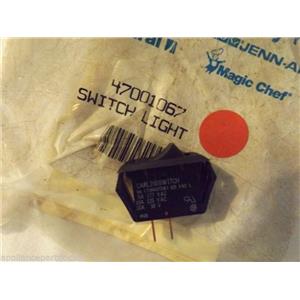 KENMORE JENN AIR STOVE 47001067 Switch, Rocker (blk)   NEW IN BOX