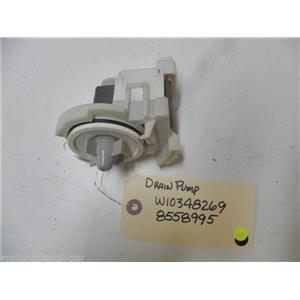 MAYTAG DISHWASHER W10348269 8558995 DRAIN PUMP USED PART ASSEMBLY