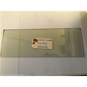 WHIRLPOOL STOVE  3186282 9758164 Window, Inner APPROX 6 5/8" X 18 5/8" USED