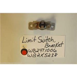 GE STOVE WB24T1006  WB2K5238  LIMIT SWITCH BRACKET  USED PART