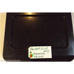 KITCHENAID STOVE 9781041GM  9781042  Pan, bake shield USED PART
