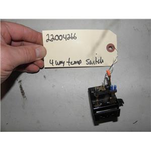 MAYTAG TOP LOAD WASHER 22004266 4 WAY TEMPERATURE CONTROL SWITCH USED PART