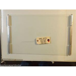 MAYTAG STOVE 74004857 74003649 74003650 Glass, Door  w/retainers  used