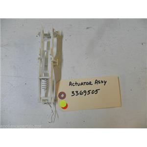 WHIRLPOOL DISHWASHER 3369505 ACTUATOR USED PART ASSEMBLY