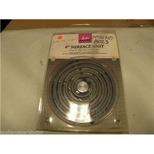 STOVE PM30X117 8023 PARTS MASTER 6" BURNER UNIT NEW IN BOX ASSEMBLY