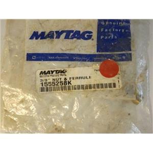 Maytag Admiral Stove  1555258K  3/8`` Nut & Ferrule  NEW IN BOX