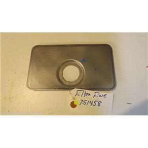 BOSCH DISHWASHER 751458  filter fine  part