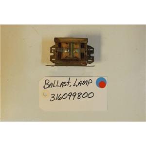 FRIGIDAIRE Stove  316099800 Ballast-lamp  USED PART