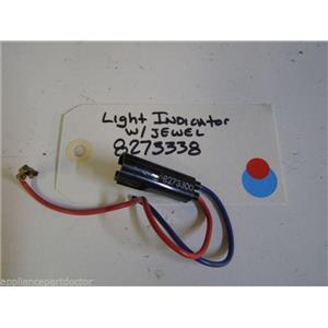 KENMORE STOVE 8273338  LIGHT INDICATOR w/ jewel  USED